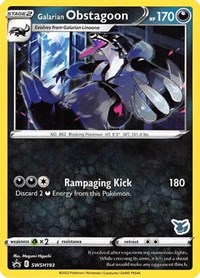 Galarian Obstagoon - SWSH193 - Eevee Deck