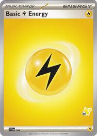 Basic Lightning Energy - Pikachu 39