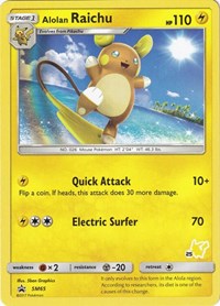 Alolan Raichu - SM65 - Pikachu 25