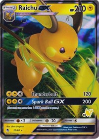 Raichu GX - Pikachu 60