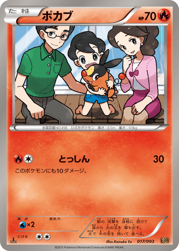 Tepig (Mirror Holo)