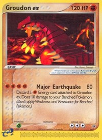 Groudon ex - 002