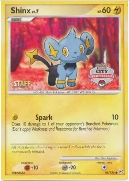 Shinx - 98/130 (City Championships) [Staff]