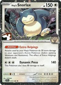 Hop's Snorlax (Cosmos Holo)