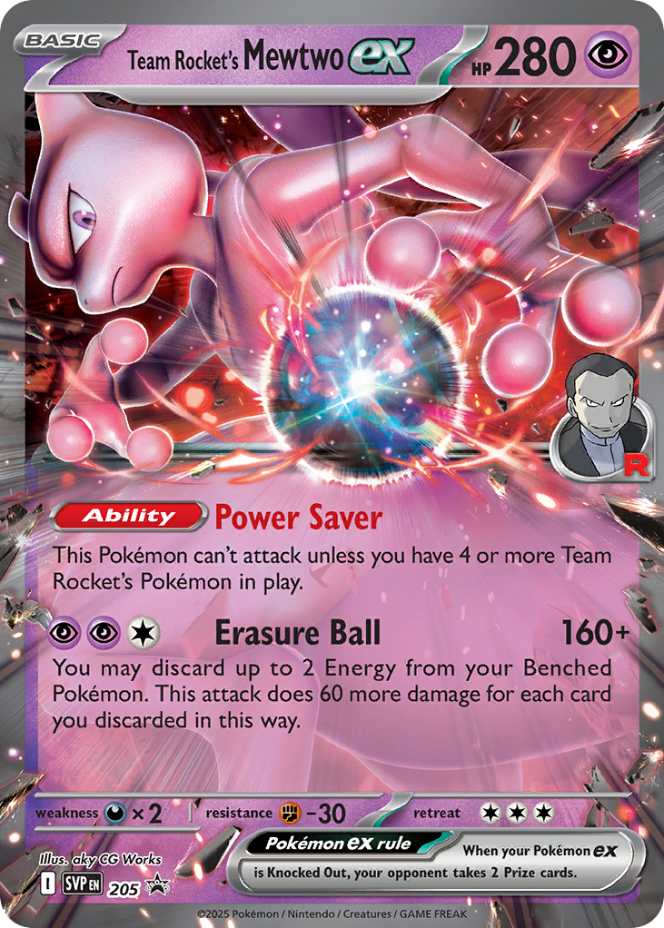Team Rocket's Mewtwo ex