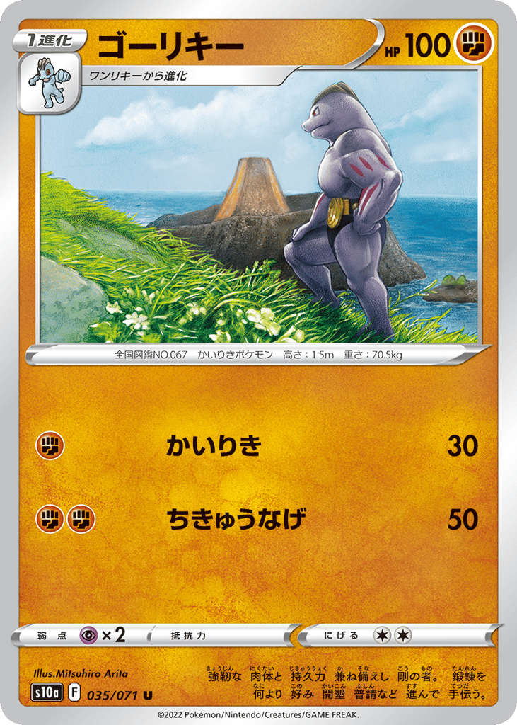 Machoke (Mirror Holofoil)
