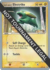 Team Aqua's Electrike