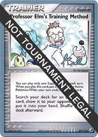 Professor Elm's Training Method
