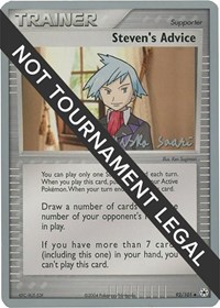 Steven's Advice