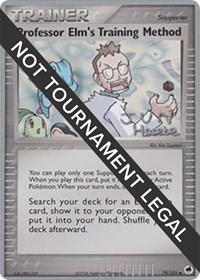 Professor Elm's Training Method
