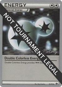 Double Colorless Energy