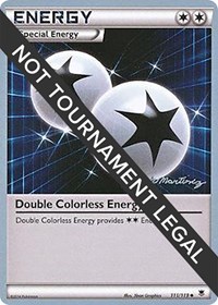 Double Colorless Energy