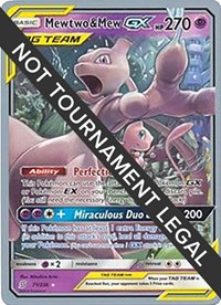 Mewtwo & Mew GX