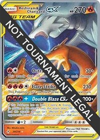 Reshiram & Charizard GX