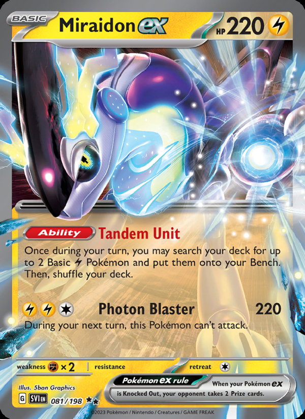Miraidon ex - 081/198