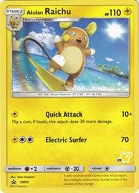 Alolan Raichu - SM65 - Pikachu 25