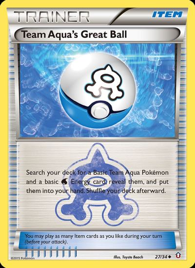 Team Aqua's Great Ball