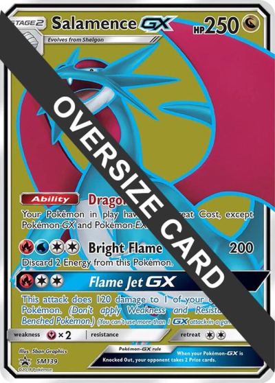 Salamence GX - SM139 (SM Black Star Promo)
