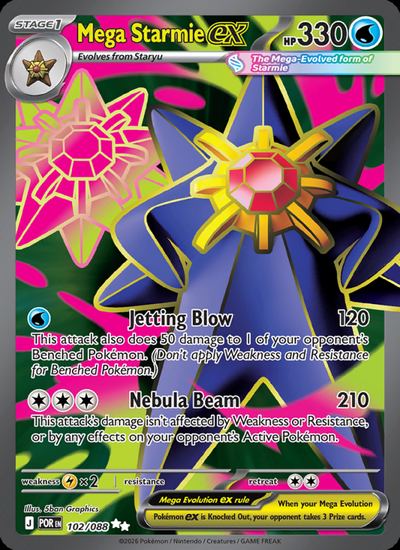 Mega Starmie ex