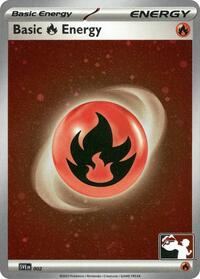 Basic Fire Energy - 002 (Cosmos Holo)