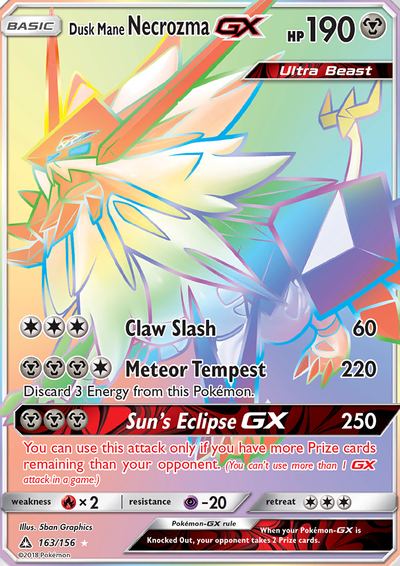 Dusk Mane Necrozma GX