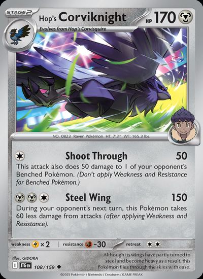 Hop's Corviknight