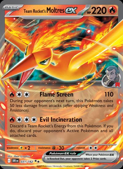 Team Rocket's Moltres ex