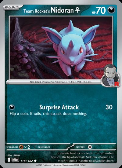 Team Rocket's Nidoran♀