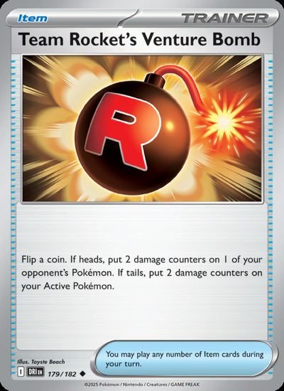 Team Rocket's Venture Bomb