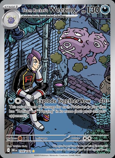 Team Rocket's Weezing