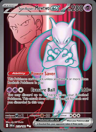 Team Rocket's Mewtwo ex