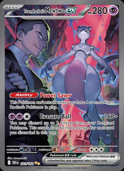 Team Rocket's Mewtwo ex