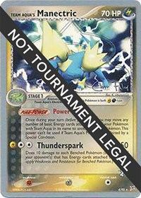 Team Aqua's Manectric