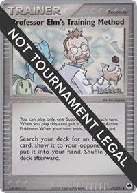 Professor Elm's Training Method