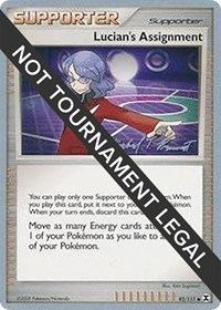 Lucian's Assignment