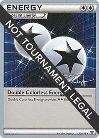 Double Colorless Energy