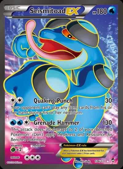 Seismitoad EX